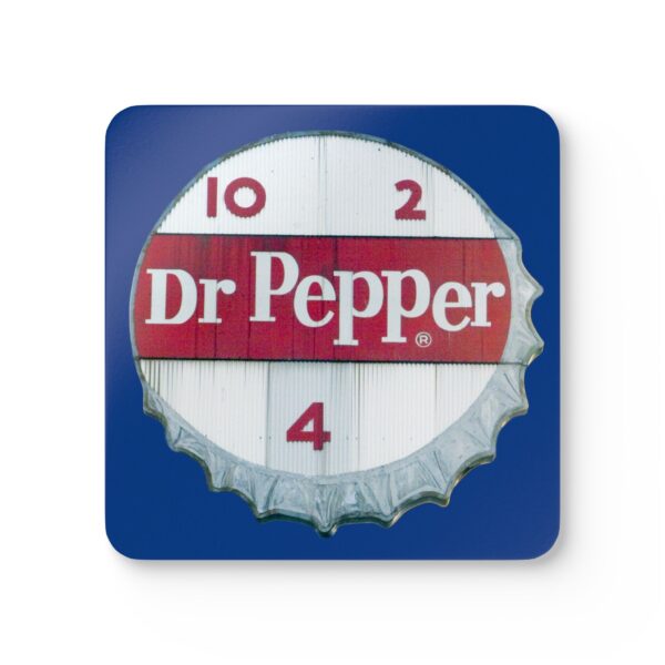 Coaster Set of 4, Vintage Bar Decor, Vintage Dr. Pepper sign