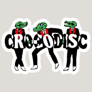 Crocodisc SKA Paris record store Sticker
