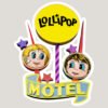 Lollipop Motel sticker neon sign Wildwood New Jersey