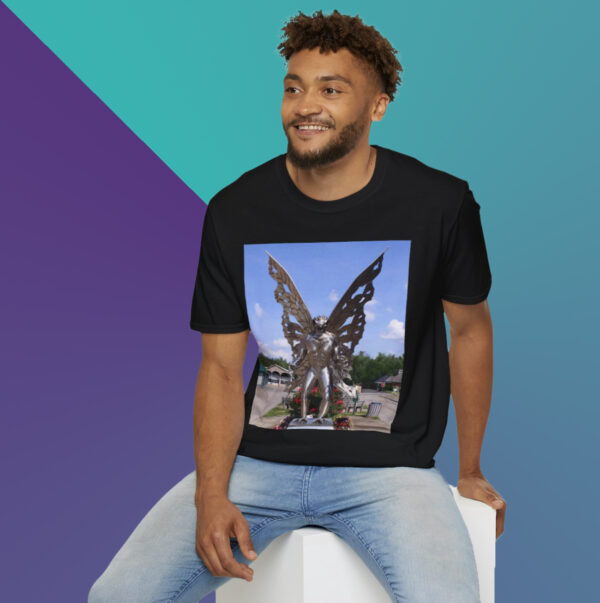 Mothman Retro Unisex Softstyle T-Shirt