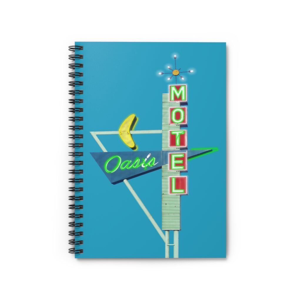 Oasis Motel Route 66 notebook