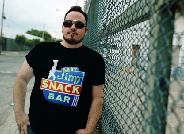 Baby Jim’s Snack Bar Heavyweight T-shirt | Retro Sign Graphic