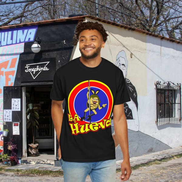 La Hueva Men's Club Vintage Sign Heavyweight T-shirt | Mexico Retro Tee