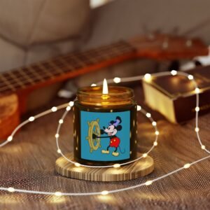 Mickey Mouse Steamboat scented candle, public domain