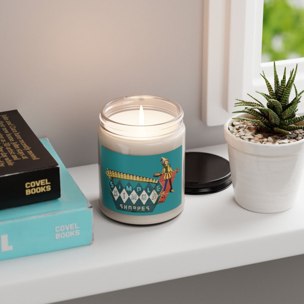 Simple Simon Scented Candle. Retro Burn.