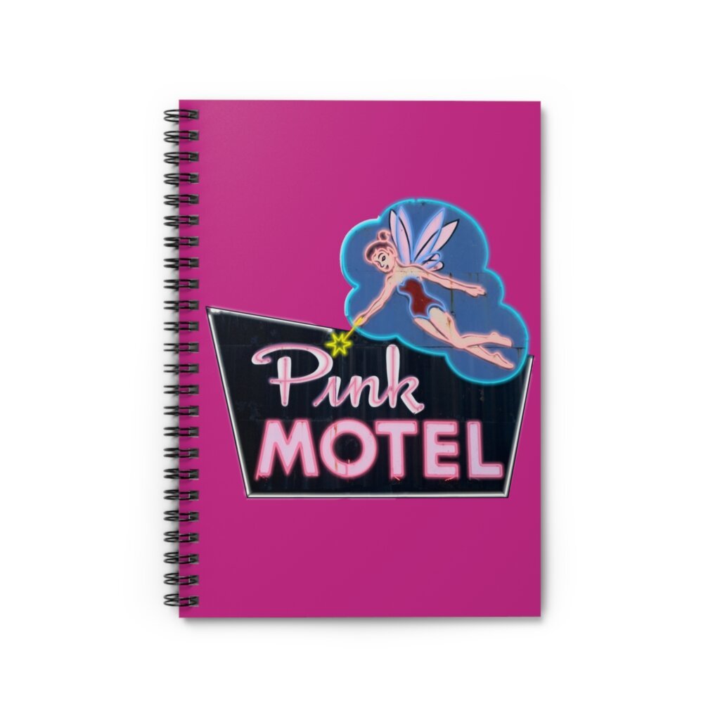 Pink Motel notebook, Cherokee North Carolina