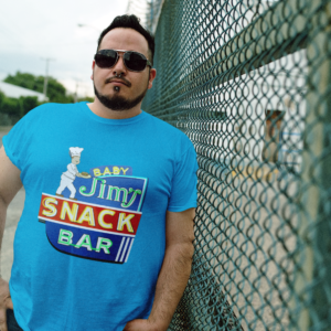 Baby Jim's Snack Bar tshirt in Culpeper, Virginia