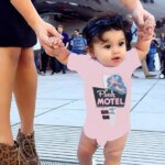 Pink Motel infant bodysuit, Cherokee North Carolina