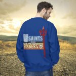 Saints and Sinners sweatshirt, Española, New Mexico