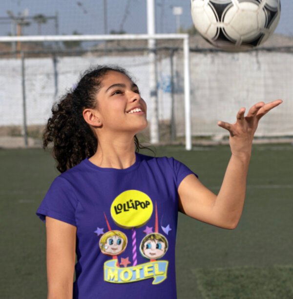  Lollipop Motel youth t-shirt neon sign Wildwood New Jersey