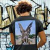 Mothman Statue in Point Pleasant tee - West Virginia