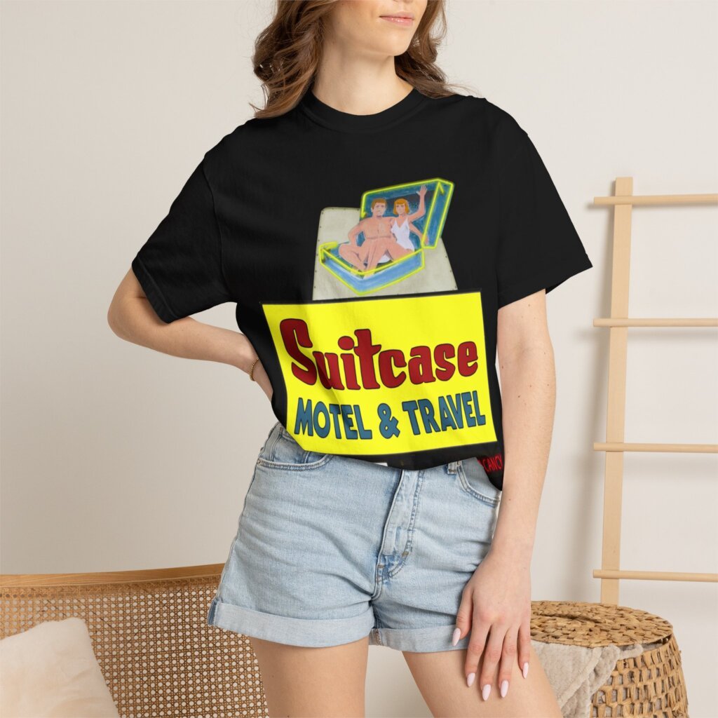Suitcase Motel tshirt in Wildwood, New Jersey