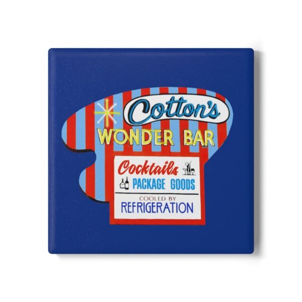 Cotton’s Wonder Bar roadside sign artwork from Arizona
