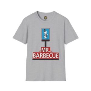 Mr. BBQ Tee. Hot Off the Grill.
