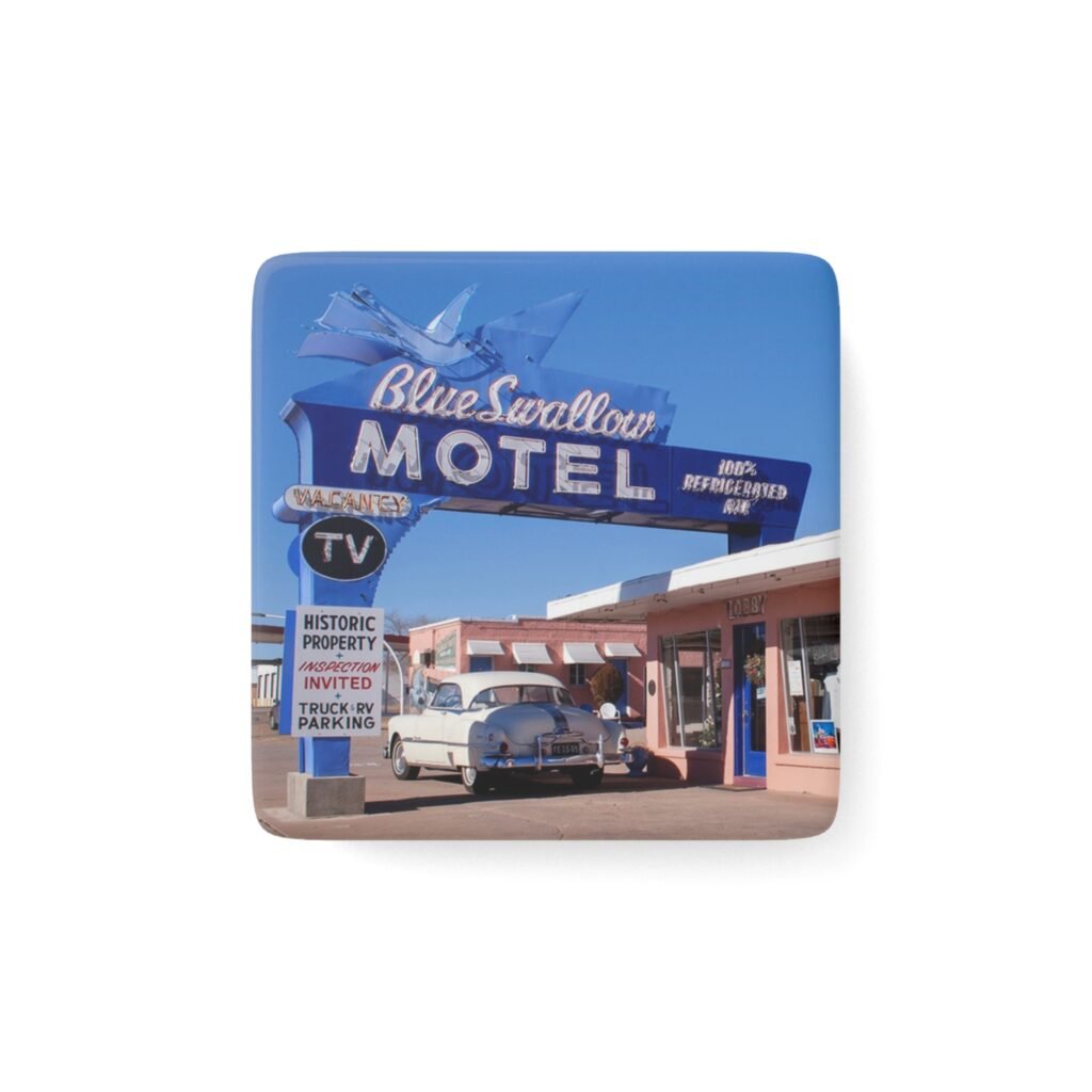 Blue Swallow Motel magnet