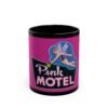 Pink Motel coffee mug, Cherokee North Carolina