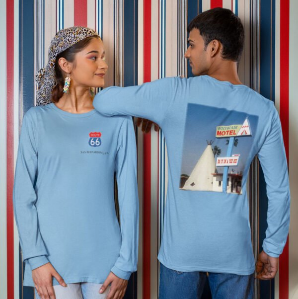 Wigwam motel teepee in San Bernadino, CA sweatshirt