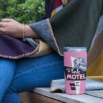 Pink Motel tumbler, Cherokee North Carolina