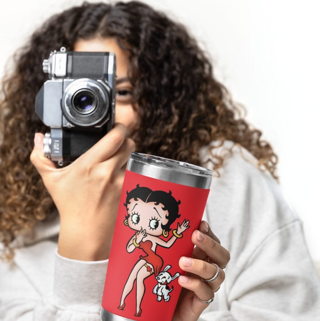 Retro Boop Tumbler. Old School Cool.