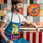 Baby Jim's Snack Bar clock in Culpeper, Virginia