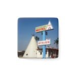 Wigwam motel teepee in San Bernadino, CA magnet