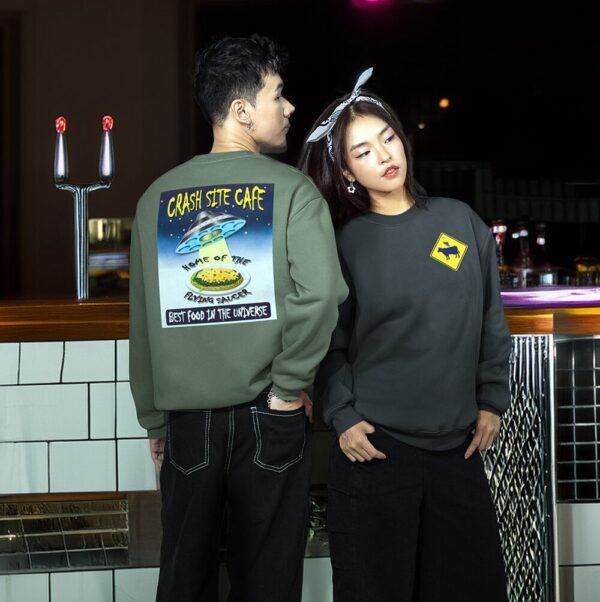 Route 66 Roswell New Mexico Crash Test Sweatshirt