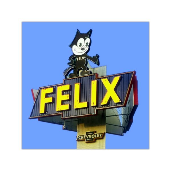 Felix Chevy Sign Vinyl Sticker. Says a Lot.