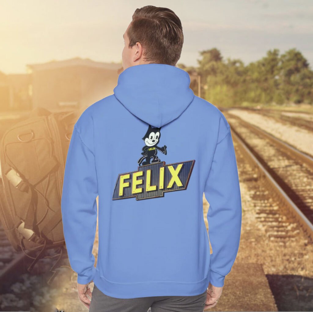 Felix Sign Hoodie. Looks Innocent.