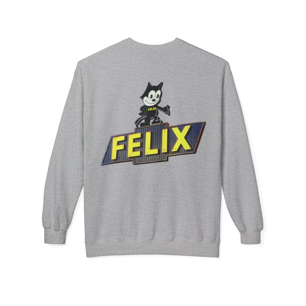 Felix Sign Sweatshirt. Good Luck.