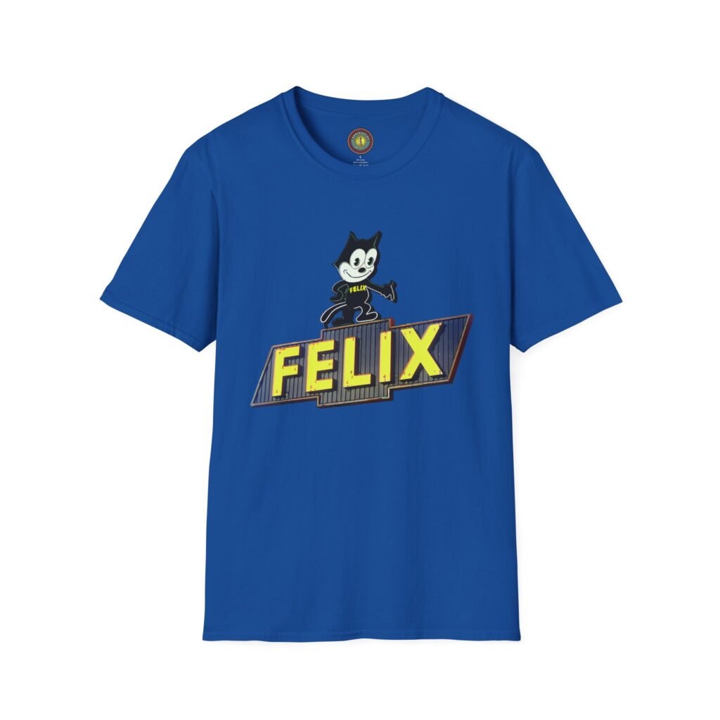 Felix Cat Retro Sign. Classic Spin.